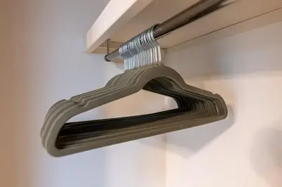 a brush is hanging from a shower curtain at Open Sale Asakusa Skytree Hotel like space 3 minutes from the station in Tokyo