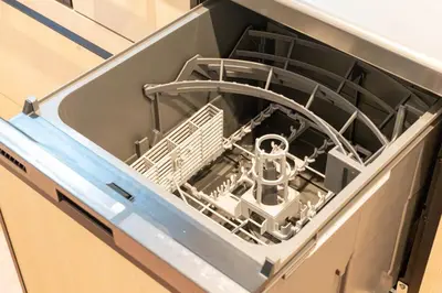 an open drawer of a boat with a dishwasher at \u5343\u5c0b 130t in Tokyo