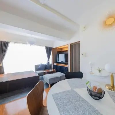 LiveStay HIROO - 1BR and Cozy Living Area