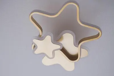a puzzle piece is hanging on a wall at Omo-Yado 20 minutes by car from Haneda Entire house in Tokyo