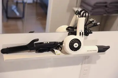 a black and white device sitting on a shelf at WonderfulStayTOKYO Asakusa - Vacation STAY 68472v in Tokyo