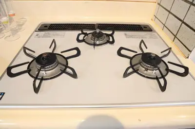 a stove top with two burners on top of it at Wonderful stay TOKYO Asakusa - Vacation STAY 96514v in Tokyo