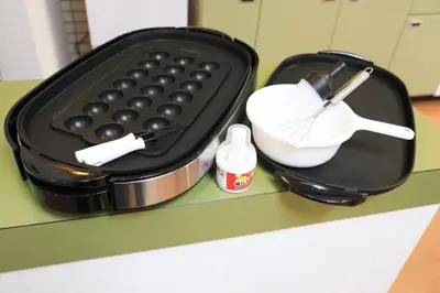 a kitchen counter top with a black ice box and a whisk at Wonderful stay TOKYO Asakusa - Vacation STAY 96514v in Tokyo