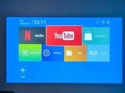 a television screen with a login page on it at \u6751\u4e0a\u7fa9\u7537\u30c7\u30b6\u30a4\u30f3 \u6771\u4eac\u90fd\u5fc3 \u5b8c\u5168\u8cb8\u5207 \u6620\u753b\u5ba4 \u6c60\u888b\u96fb\u8eca6\u5206 \u65b0\u5bbf\u6e0b\u8c37\u76f4\u901a \u30b7\u30e7\u30c3\u30d4\u30f3\u30b0\u306b\u4fbf\u5229 WiFi \u9577\u671fOK WAGAMAMA\u5c0f\u7af9\u5411\u539fTAKA 102\u5ba4 in Tokyo