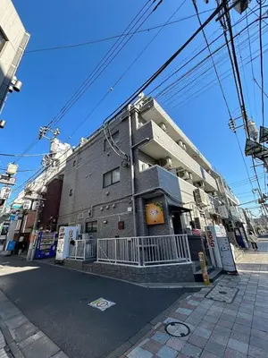 a building on the corner of a street at NakanoRetreat in Tokyo