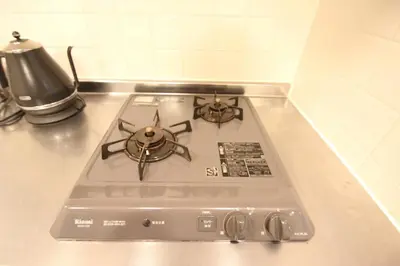 a stove top with a spider on the top of it at arpeggioTERRACE 701 in Tokyo