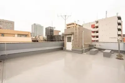 a view from the roof of a building at My Sumida Home A in Tokyo