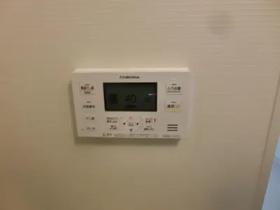 a clock on a white wall with a clock on it at \u6e0b\u8c37\u533a\u4ee3\u3005\u6728302 in Tokyo