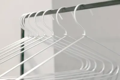 a close up of a metal rack in a room at 9STAY Shibuya Shinsen in Tokyo