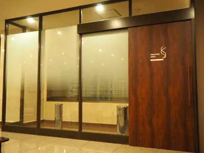 a sliding glass door in a building at Smile Hotel Tokyo Shinkoiwa - Vacation STAY 33630v in Tokyo