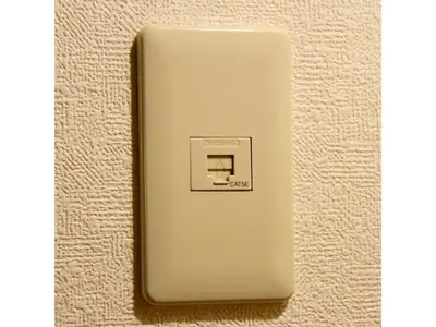 a white light switch on a wall at Smile Hotel Tokyo Shinkoiwa - Vacation STAY 33628v in Tokyo