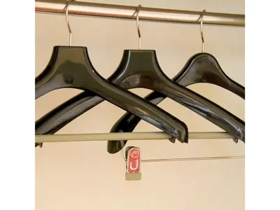 a group of four hangers hanging from a rack at Smile Hotel Tokyo Shinkoiwa - Vacation STAY 33623v in Tokyo
