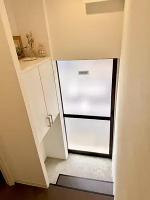 a white door in a room with a door at Taito-ku - House - Vacation STAY 20130 in Tokyo