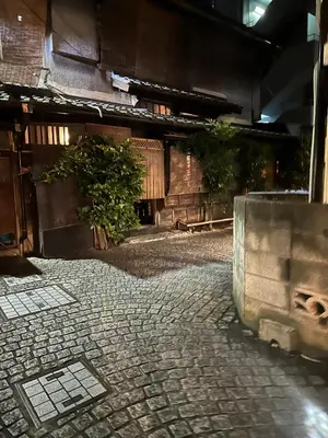 an empty street in an old building at Etoile Kagurazaka-Queen Room near Shinjuku, Self Check-in in Tokyo