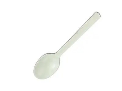 a white spoon on a white background at Smile Hotel Tokyo Ayase Ekimae - Vacation STAY 14730v in Tokyo
