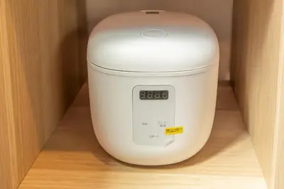 a scale sitting in a corner of a closet at Wooden warmth of a house 8 people Skytree 7 minutes 75 square meters Asakusa, Shibuya, Narita, Haneda direct in Tokyo
