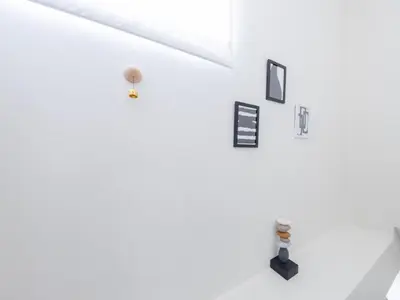 a room with a ball on the wall at Tokyo Stay Aoto in Tokyo