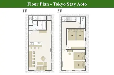 a floor plan tokyo stay abo at Tokyo Stay Aoto in Tokyo