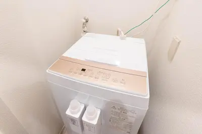 a small refrigerator with its door open in a room at \u5922\u306e\u5bbf \u6b05 138t in Tokyo