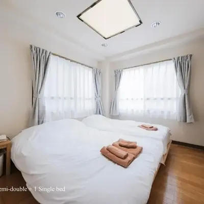 Asakusa 2BR Apt Kitchen 8P 浅草2LDK キッチン付 最大8名