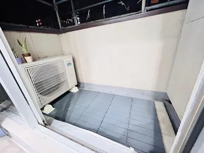 a small room with a fan and a floor at ying-Dōgenzaka,Shibuya city 3F-SY0065 in Tokyo