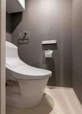 a bathroom with a white toilet in a room at ef\u6c60\u888b202 in Tokyo