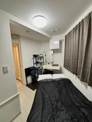 a bedroom with a large bed in a room at #45#46 2-factor authentication Shinjuku in Tokyo