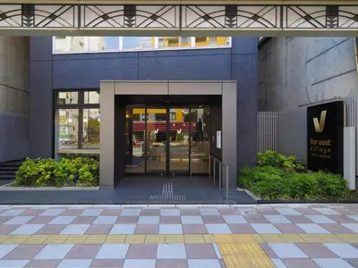 an entrance to a building with the doors open at Far East Village Hotel Tokyo Asakusa - Vacation STAY 46923v in Tokyo