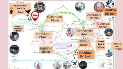 a map of china with a marker at Matsugaoka House - Vacation STAY 53224v in Tokyo