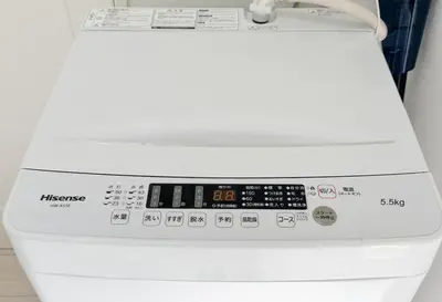 a close up of a washing machine with its control panel at \u671f\u9593\u9650\u5b9a \u6d45\u8349\u6a4b4floor in Tokyo