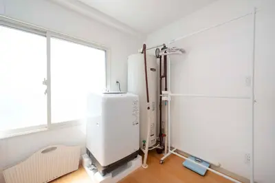 a room with two refrigerators and a window at Miki Building 4F - Vacation STAY 20370 in Tokyo