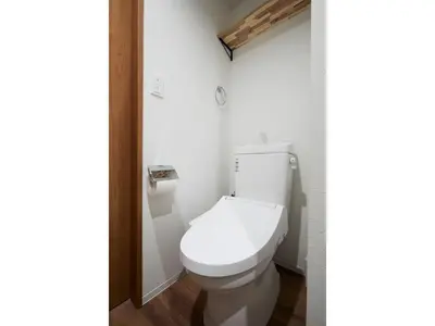 a bathroom with a white toilet in a room at LIFE TOWN OSHIAGE - Vacation STAY 20456 in Tokyo