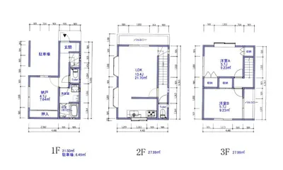 a floor plan of a house at Familia Kamata 1 in Tokyo