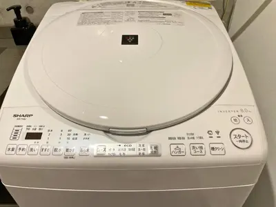 a close up of a white toilet in a bathroom at GLANNIR Higashi kitazawa 402 in Tokyo