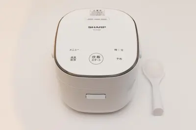 a blender and a spoon on a white table at StylishApartment 4Bds5p SkyTree5m Asakusa9m in Tokyo