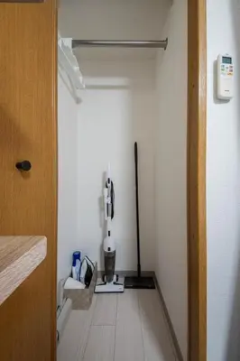 a room with a white room with a room at CraftFlat Numabukuro 306, uphill residence in Tokyo