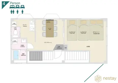 a proposed floor plan of the museum of anthropology at nestay suite tokyo skytree in Tokyo