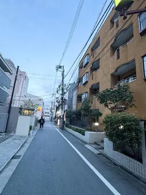 an empty street with a person walking down the street at Minamikoiwa, Edogawa City -3F-EG0477 in Tokyo