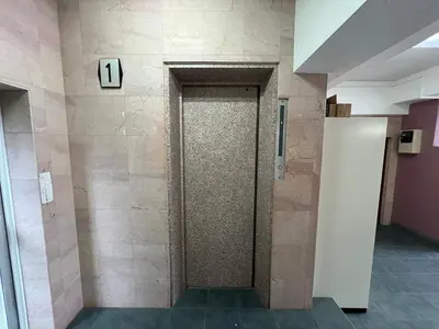a door in a room with a tile wall at 15 min Ikebukuro Tokyo 2-BR Apartment in Tokyo