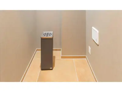 a room with a stove in the corner of a room at ASTA HOTEL - Vacation STAY 87220v in Tokyo
