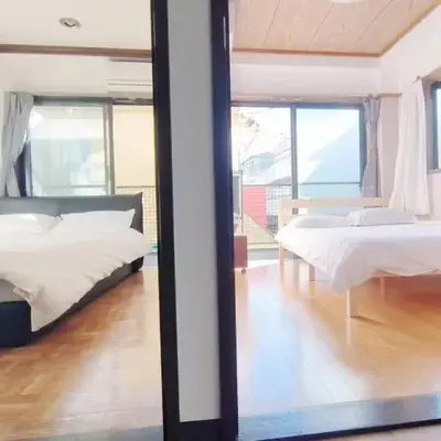 Shinjuku 2bed rooms sunny apart ment#2室1厅阳光公寓#高速无限制网路2#1