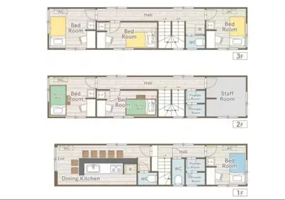 Gallery image of Tokyo Kiyosumi-Shirakawa Family House, 6BR, 2Bath, Sleeps 8 in Tokyo
