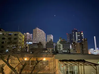 a view of a city skyline at night at The Hope Ikebukuro in Tokyo