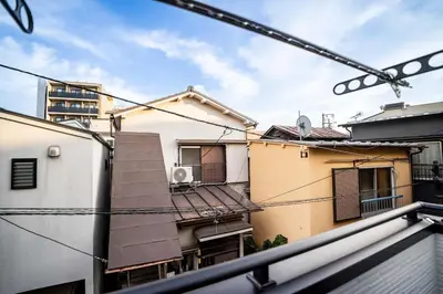 a view from the balcony of a building at New 2025, whole house, 2min Ikebukuro, 5min Shinjuku, 6pax in Tokyo