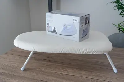 a white chair with a box on top of it at Tany House 1F sky tree 20 minutes, maximum 8 people, 3 bedrooms, new interior in Tokyo
