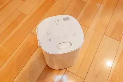 a trash can sitting on a wooden floor at Skytree Stay Home, a 4-minute walk from Oshiage Station, a private house with an elevator in Tokyo