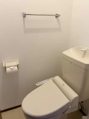 a bathroom with a white toilet and a sink at ISSHUKU NOMA\u6c60\u888bII 101 - Spacious Room for 5 Guests in Tokyo
