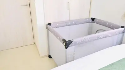 a white cabinet with a sink in a room at JR Itabashi 1min walk 4BR Ikebukuro 1, Shinjuku 2, Shibuya 3 in Tokyo