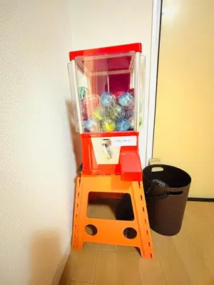 a lego toy refrigerator with an open door at Retro Showa Home 9min from station Direct to Narita Near Disney Bus 48mim in Tokyo