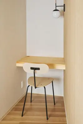 a desk and a chair in a room at Ebisu2 Lux Villa 6 min Shibuya 4min Ebisu in Tokyo